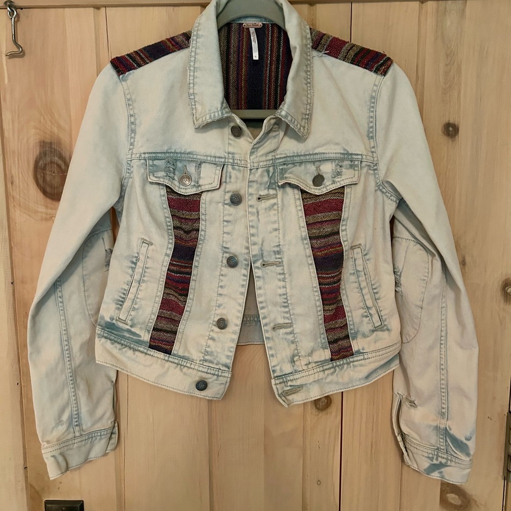 Free People Denim Baja Jacket